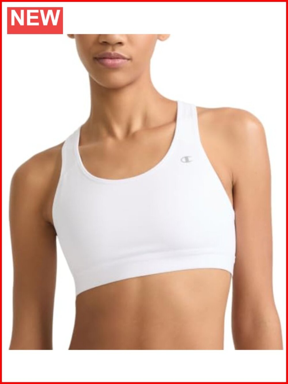 High-Impact Racerback Sports Bra Compression Moisture Wicking